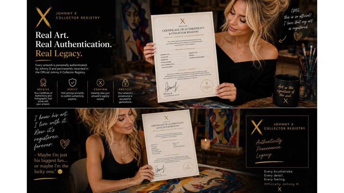 Art Certificate of Authenticity: What It Includes
