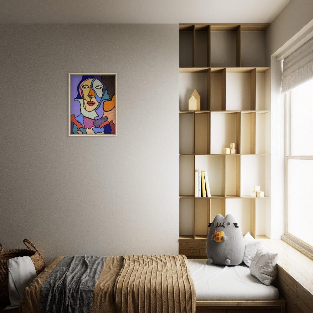 "Fragments of a Woman" Framed Canvas 45x60 cm / 18x24″