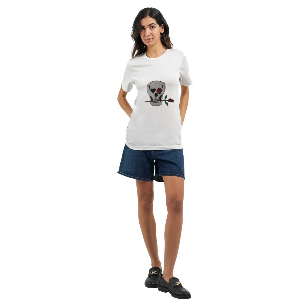 Skull and Roses Premium Unisex Crewneck T-shirt