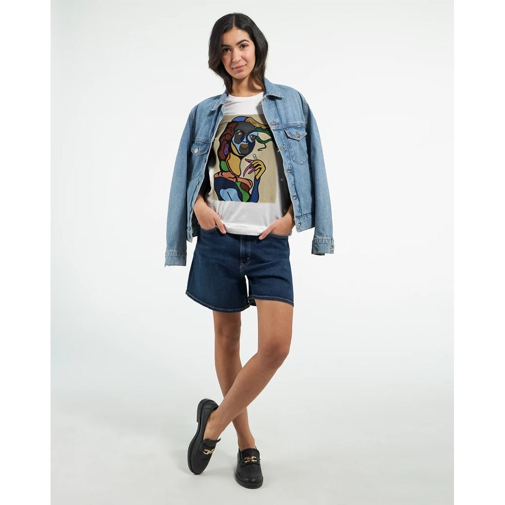 "Black Magic Woman" Premium Unisex Crewneck T-shirt