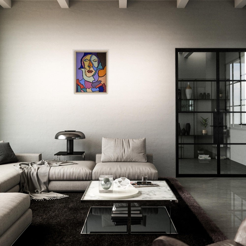 "Fragments of a Woman" Framed Canvas 45x60 cm / 18x24″