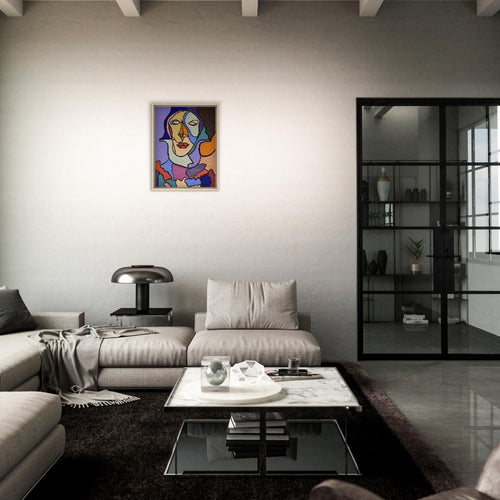 "Fragments of a Woman" Framed Canvas 45x60 cm / 18x24″