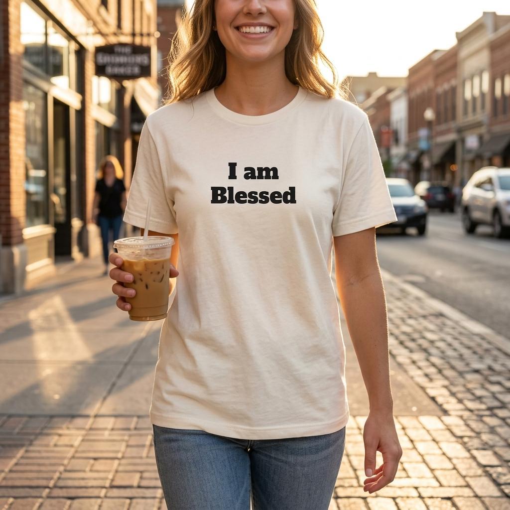 I Am Blessed — Heavyweight Tee
