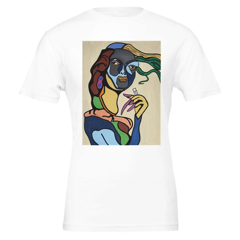 "Black Magic Woman" Premium Unisex Crewneck T-shirt