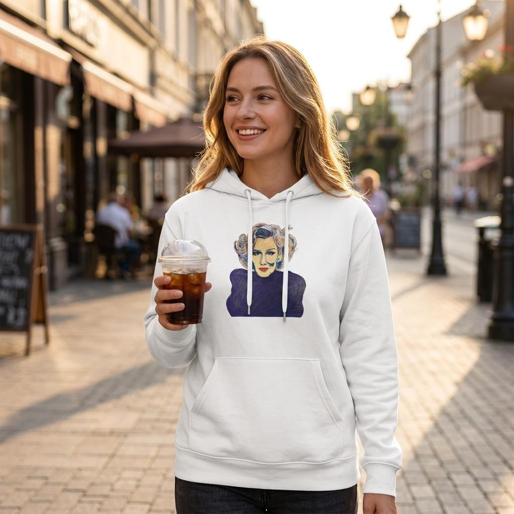 "Newsmakers – Ozempic Is a Girl's Best Friend" Midweight Hooded Sweatshirt