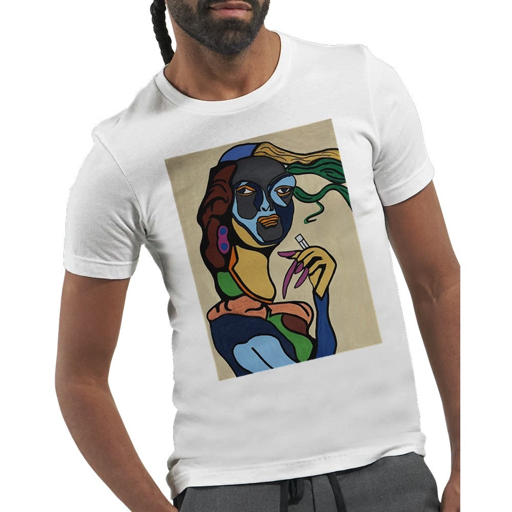 "Black Magic Woman" Premium Unisex Crewneck T-shirt