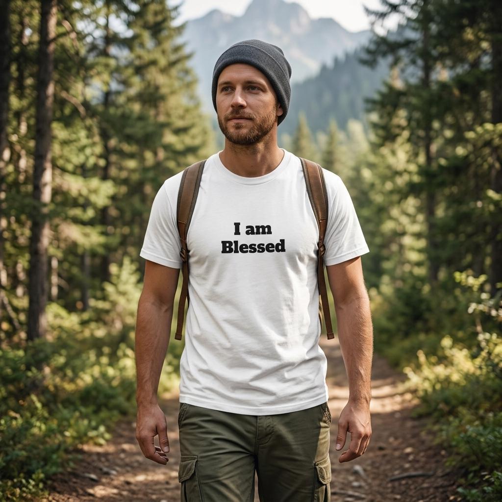 I Am Blessed — Heavyweight Tee