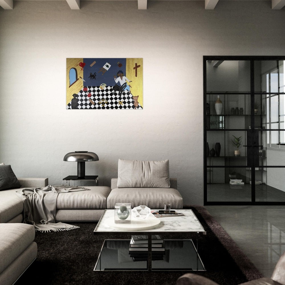 The Alchemist – A Self-Portrait Inside My Mind Fine Art Poster 60x90 cm / 24x36″