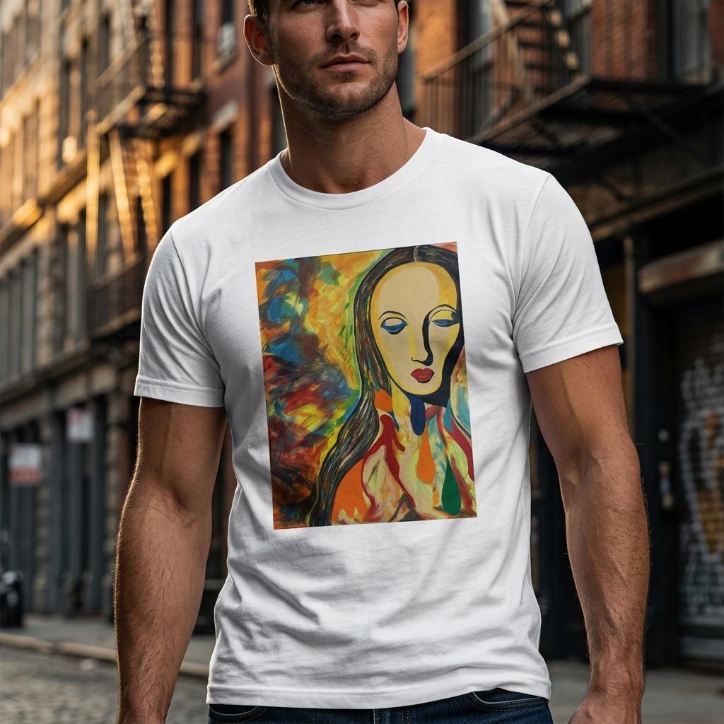 The Girl Upstairs — Heavyweight T-Shirt