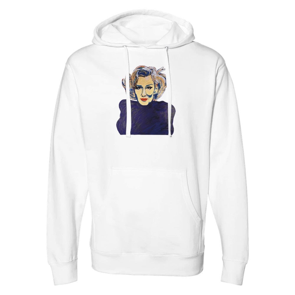 "Newsmakers – Ozempic Is a Girl's Best Friend" Midweight Hooded Sweatshirt
