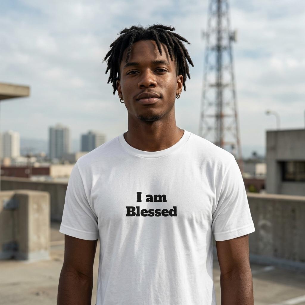 I Am Blessed — Heavyweight Tee