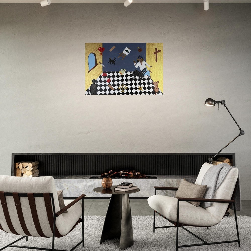The Alchemist – A Self-Portrait Inside My Mind Fine Art Poster 60x90 cm / 24x36″