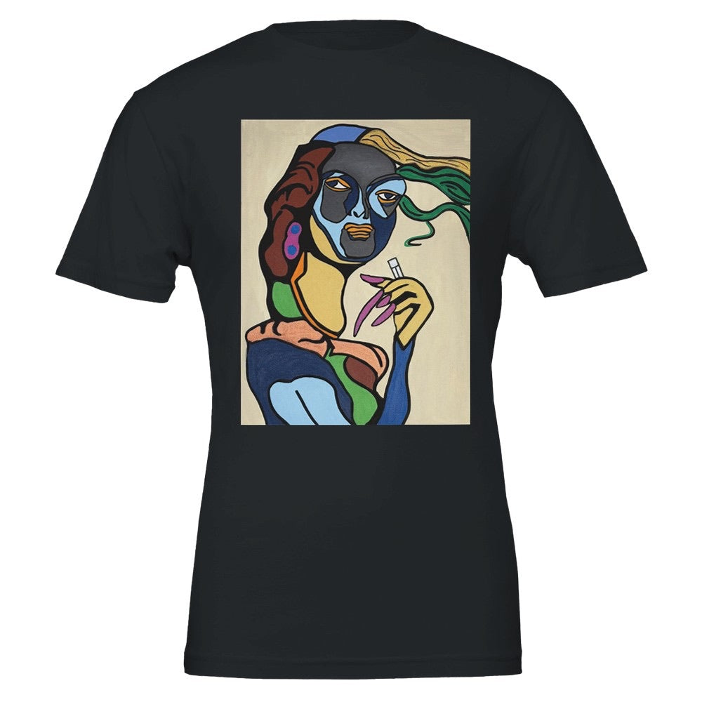 "Black Magic Woman" Premium Unisex Crewneck T-shirt