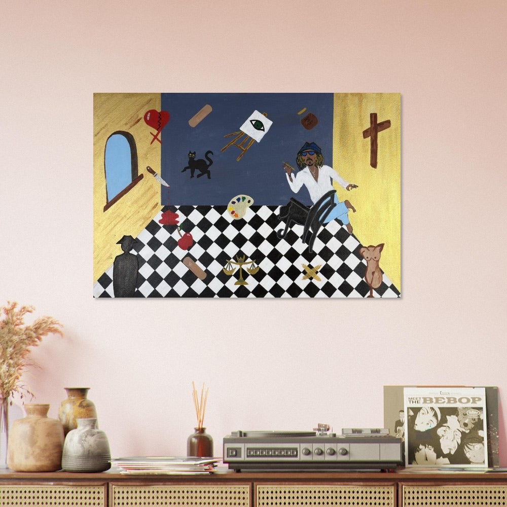 The Alchemist – A Self-Portrait Inside My Mind Fine Art Poster 60x90 cm / 24x36″
