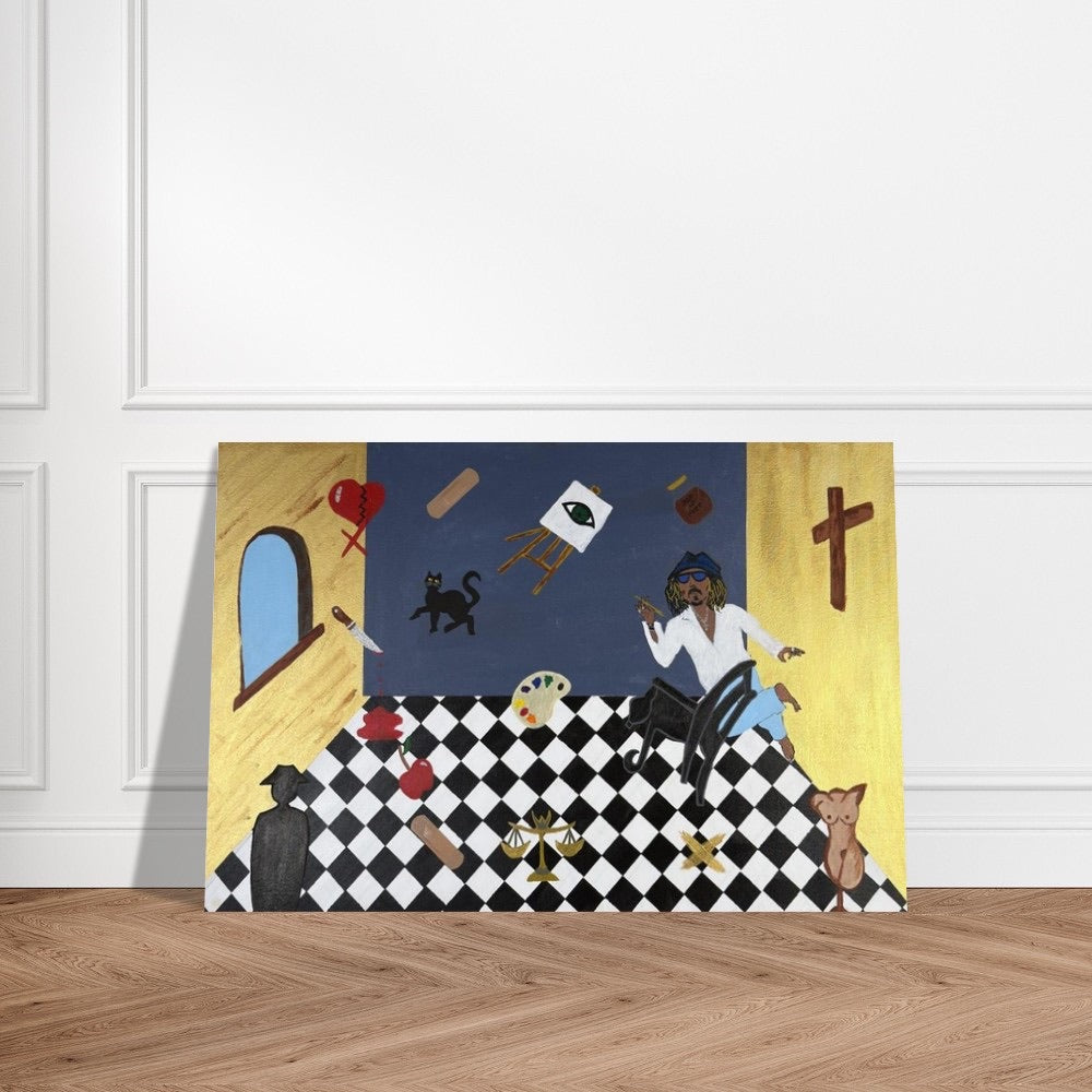 The Alchemist – A Self-Portrait Inside My Mind Fine Art Poster 60x90 cm / 24x36″