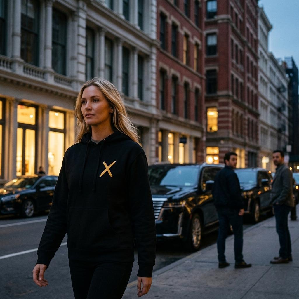 The Johnny X Collection - Midweight Hooded Sweatshirt
