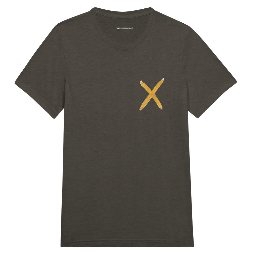 The Johnny X Collection Triblend Unisex Crewneck T-shirt