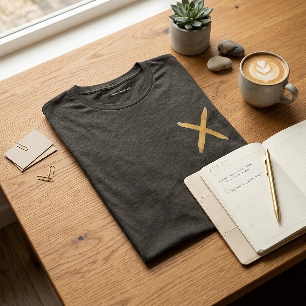 The Johnny X Collection Triblend Unisex Crewneck T-shirt