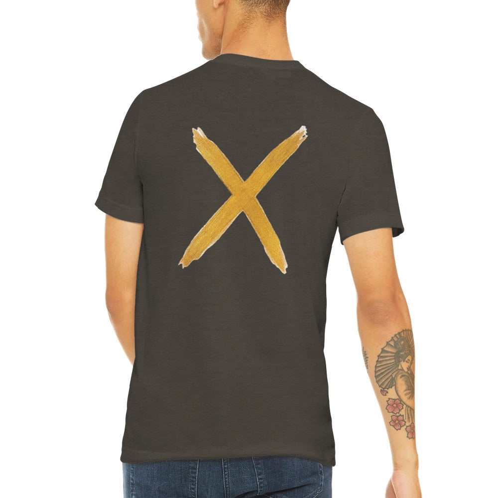 The Johnny X Collection Triblend Unisex Crewneck T-shirt