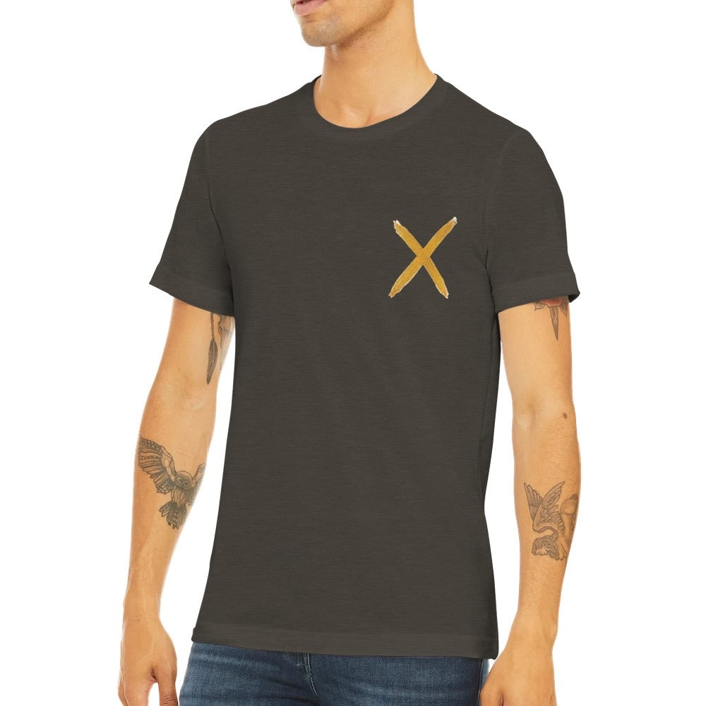 The Johnny X Collection Triblend Unisex Crewneck T-shirt