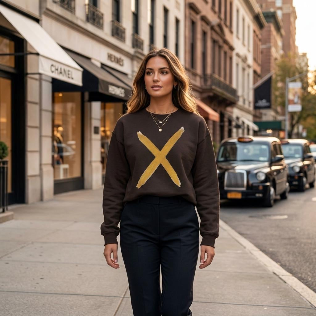 The Johnny X Collection Classic Unisex Crewneck Sweatshirt