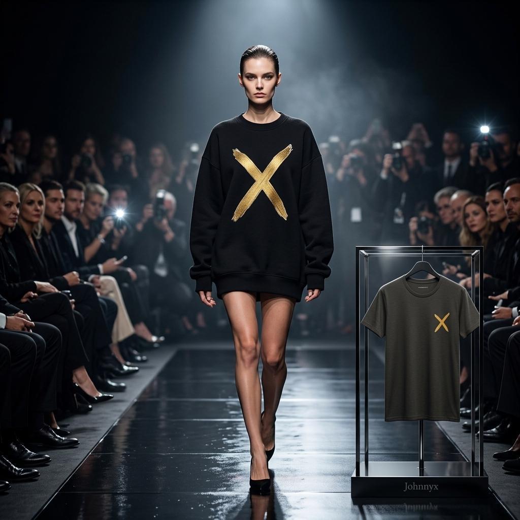The Johnny X Collection Classic Unisex Crewneck Sweatshirt