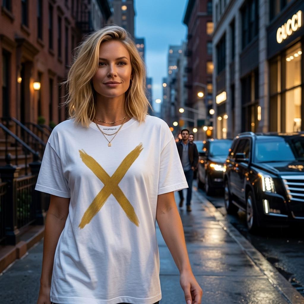 The Johnny X Collection Unisex Heavyweight T-Shirt
