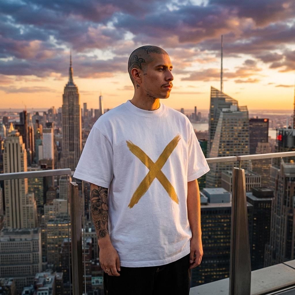 The Johnny X Collection Oversized Heavyweight Tee