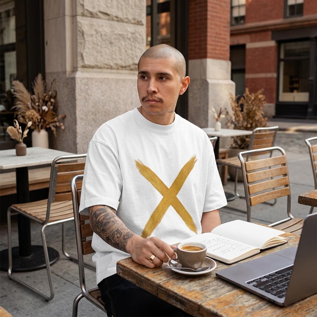 The Johnny X Collection Oversized Heavyweight Tee